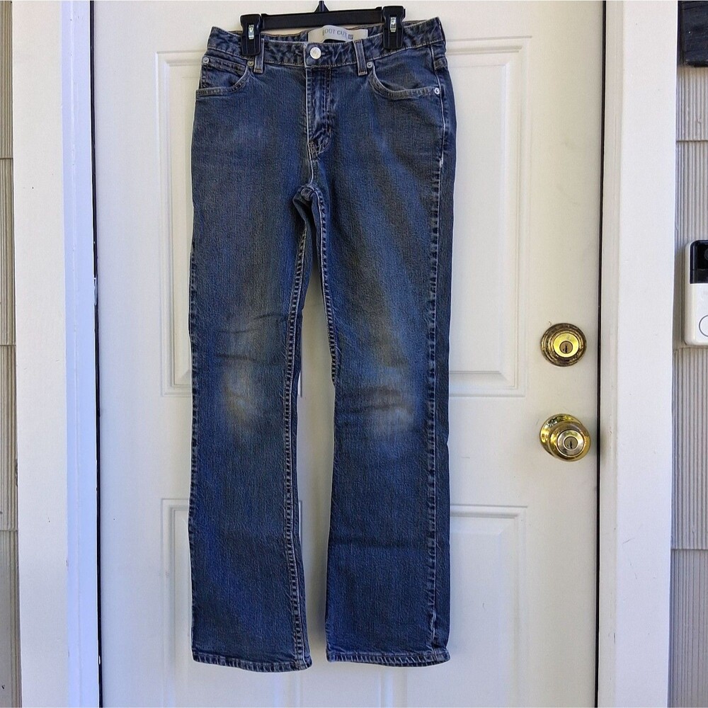 men's jeans 29x29 Gap stonewash blue bootcut